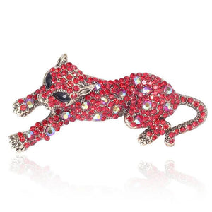 Rhinestone Seahorse Brooches For Women Vintage Animal Brooch Pin