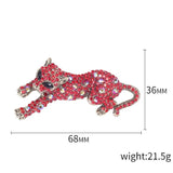 Rhinestone Seahorse Brooches For Women Vintage Animal Brooch Pin