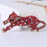 Rhinestone Seahorse Brooches For Women Vintage Animal Brooch Pin