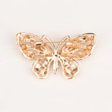 Butterfly Glass Brooch Rhinestone Bra Direct Sales