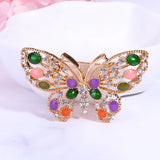 Butterfly Glass Brooch Rhinestone Bra Direct Sales