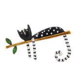 Lazy Cat Enamel Brooch Cartoon Animal Pin Jewelry