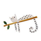 Lazy Cat Enamel Brooch Cartoon Animal Pin Jewelry