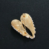 Moran Brooch Set with Auger Wings Ornament Corsage Lady