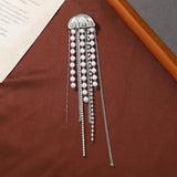 Women Tassel Pearl Jellyfish Pins Corsage Vintage Animal Brooches