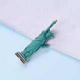Cross-border Statue Brooch Enamel Drip Clothing Accessories