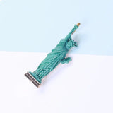 Cross-border Statue Brooch Enamel Drip Clothing Accessories