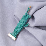 Cross-border Statue Brooch Enamel Drip Clothing Accessories