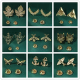Animal Brooch Men's Collar Pin Crystal Jewelry
