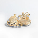 Water Drop Crystal Brooches Ladies Jewelry Glass Rhinestones