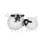 Sheep Brooches Enamel Animal Party Casual Brooch Pins AL683