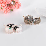 Sheep Brooches Enamel Animal Party Casual Brooch Pins AL683