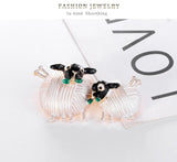 Sheep Brooches Enamel Animal Party Casual Brooch Pins AL683
