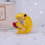 Frog Brooch Animal Pin Brooches for Women's Clothing