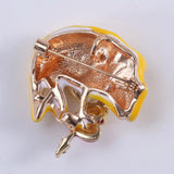 Frog Brooch Animal Pin Brooches for Women's Clothing