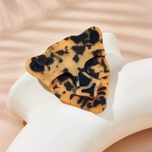 Acrylic Cartoon Leopard Brooches Unisex Kids Pins Badges Accessories