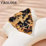 Acrylic Cartoon Leopard Brooches Unisex Kids Pins Badges Accessories