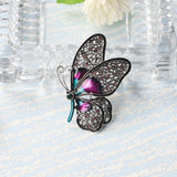 Colorful Butterfly Brooch Women Spring Insect Coat Costume Jewelry