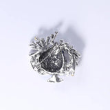 Marine Fish Enamel Brooch Coral Pearl Oil Drip High-grade Corsage