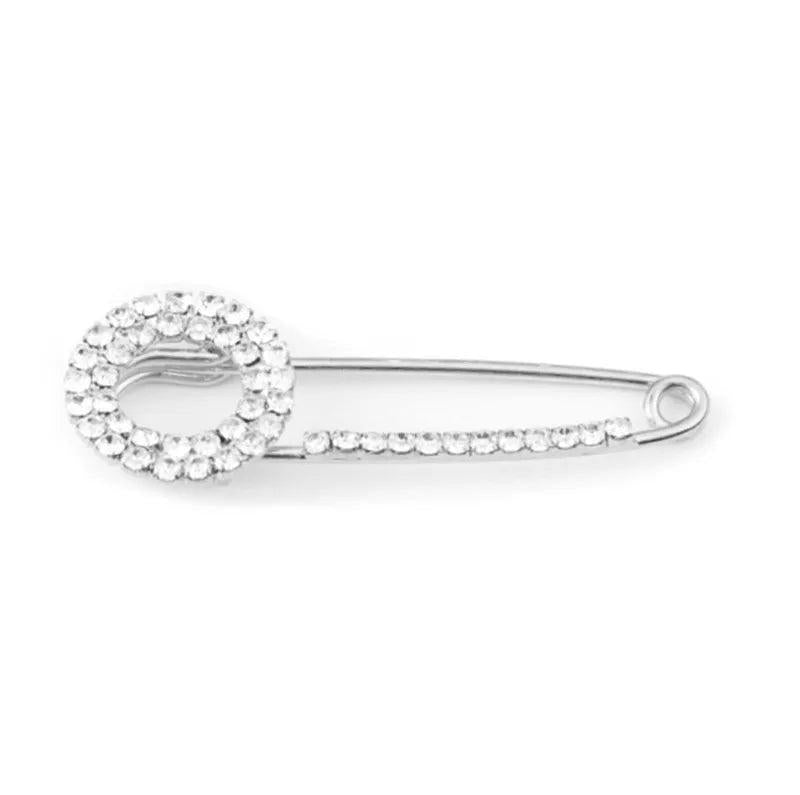 Zircon Brooch Pin Up Jewelry Crystal Rhinestones Alloy Pins