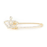 Zircon Brooch Pin Up Jewelry Crystal Rhinestones Alloy Pins