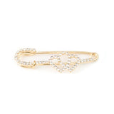 Zircon Brooch Pin Up Jewelry Crystal Rhinestones Alloy Pins