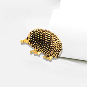 USA Hot Selling Hedgehog Brooch Metal Alloy Animal Pin