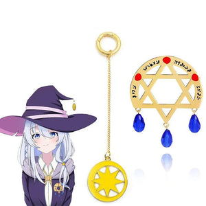 Wandering Witch Elaina Brooch Enamel Pins Silver Metal Broches