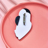 Acrylic Bird Brooches Unisex Kids Christmas Jewelry