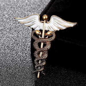 Vintage Punk Snake Brooches Men's Bouquet Hijab Accessory