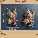 Vintage Butterfly Wings Fairy Brooches Women Brooch Pins Jewelry