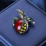 Pomegranate Plant Brooch