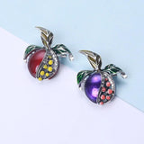 Pomegranate Plant Brooch