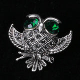 Retro Owl Brooch Female Cardigan Pin Sweater Coat Accessories