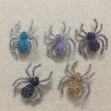 Men's Spider Brooch Rhinestone Hijab Hat Pin