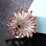 Bee Shape Insect Brooch Jewelry for Women Hijab Pins