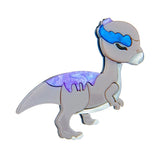 Lovely Dinosaur Brooches for Women Acrylic Material Cartoon Animal Jewelry