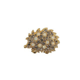 Funny Winter Hedgehog Brooch Daisy luxe Brooches