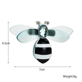 Bee Brooch for Women Acrylic Material Animal Funny Charming Birthday Gift