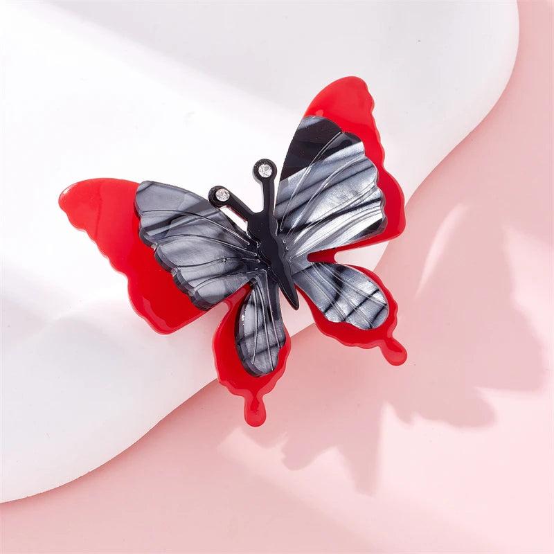 Acrylic Butterfly Brooch for Women - Sweet Party Gift