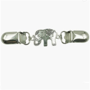 Vintage Elephant Duckbill Brooch Pin Retro Hand Forged Buckle Jewelry
