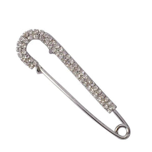 Crystal Rhinestone Neckline Pin Clothes Buckle Sweater Brooch