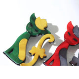 Cute Cat Acrylic Brooch Lapel Pin Hat Accessory