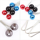 12 Pcs Pearl Scarf Brooch Pin Assorted Hijab Clips Set
