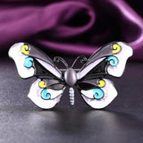 Colorful Butterfly Brooches Enamel Scarf Pins for Women