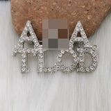 TLOD Alpha Lapel Pin with Silver Rhinestone