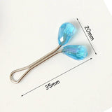 12pcs Crystal Scarf Brooch Pin Hijab Clip Anti Slip Brooch Women Accessory