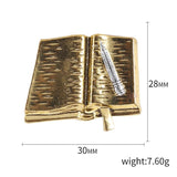 Vintage Alloy Book Style Brooch Clothing Accessory
