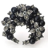 Freshwater Pearl Flower Moon Brooch Wedding Gift