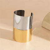Boho Vintage Geometric Metal Cuff Bracelet Girls Party Accessories